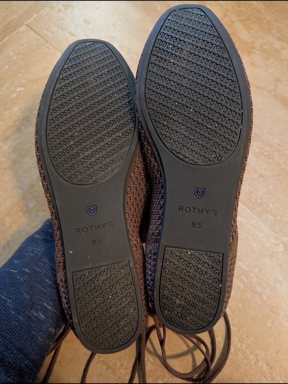 Rothy's Tie Ballet Flats - Picture 2 of 5